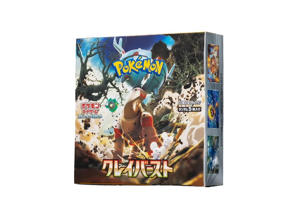 Clay Burst Japanese Booster Box | PokeNinja